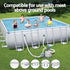Pool Pump Sand Filter 3000GPH 11355L/H Pools Flowclear Filters