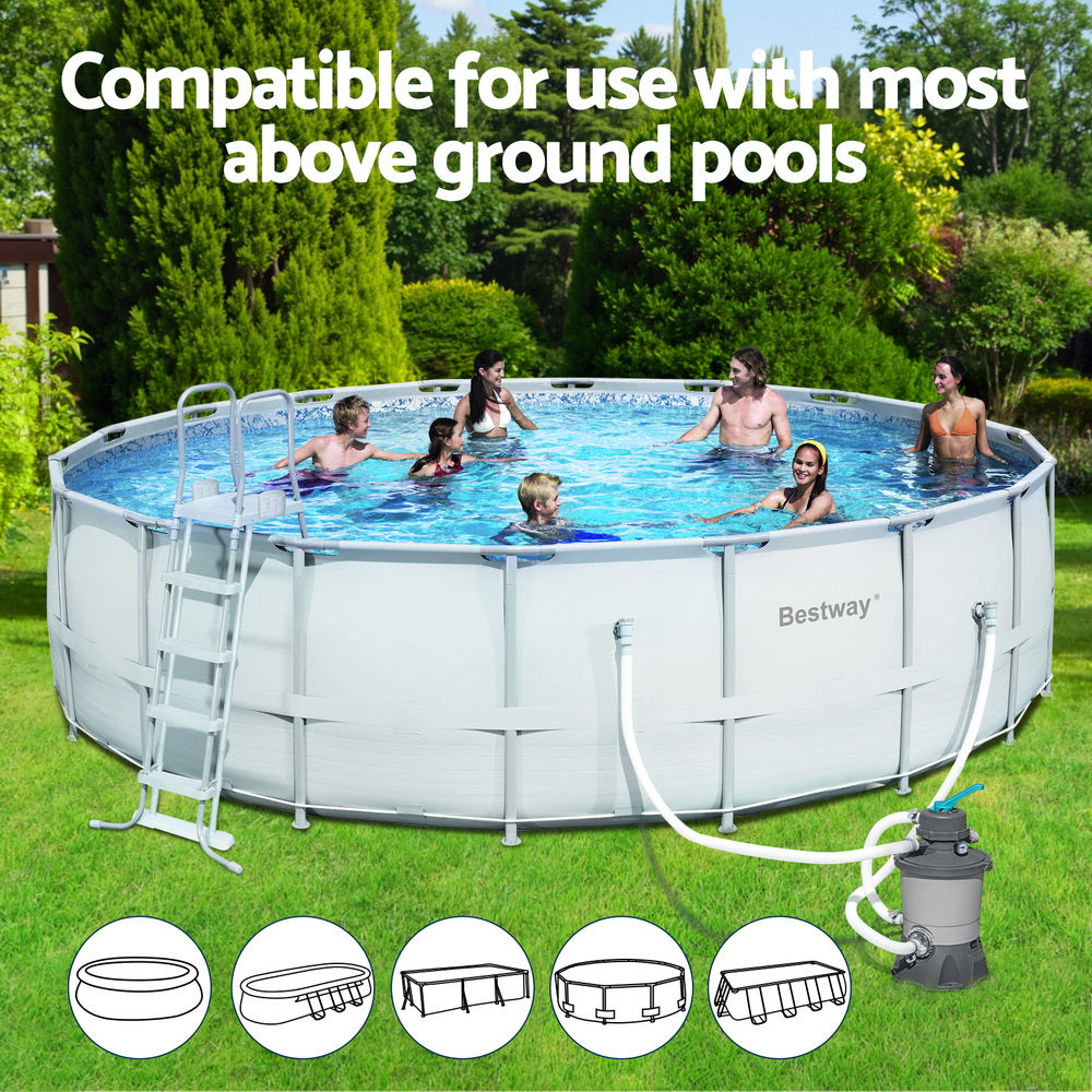 Pool Pump Sand Filter 800GPH 3028L/H Pools Flowclear Filters