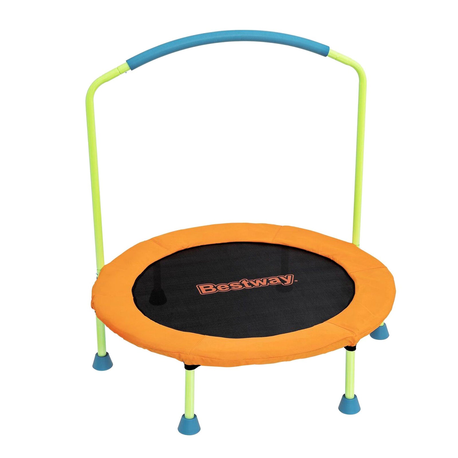 36inch Kids Trampoline Foldable Rebounder Fitness for Ages 3+ Orange