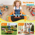 36inch Kids Trampoline Foldable Rebounder Fitness for Ages 3+ Orange