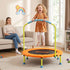 36inch Kids Trampoline Foldable Rebounder Fitness for Ages 3+ Orange