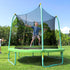 8ft Trampoline Kids Rebounder Safety Net Enclosure Outdoor Fitness 2.44m for Ages 6+