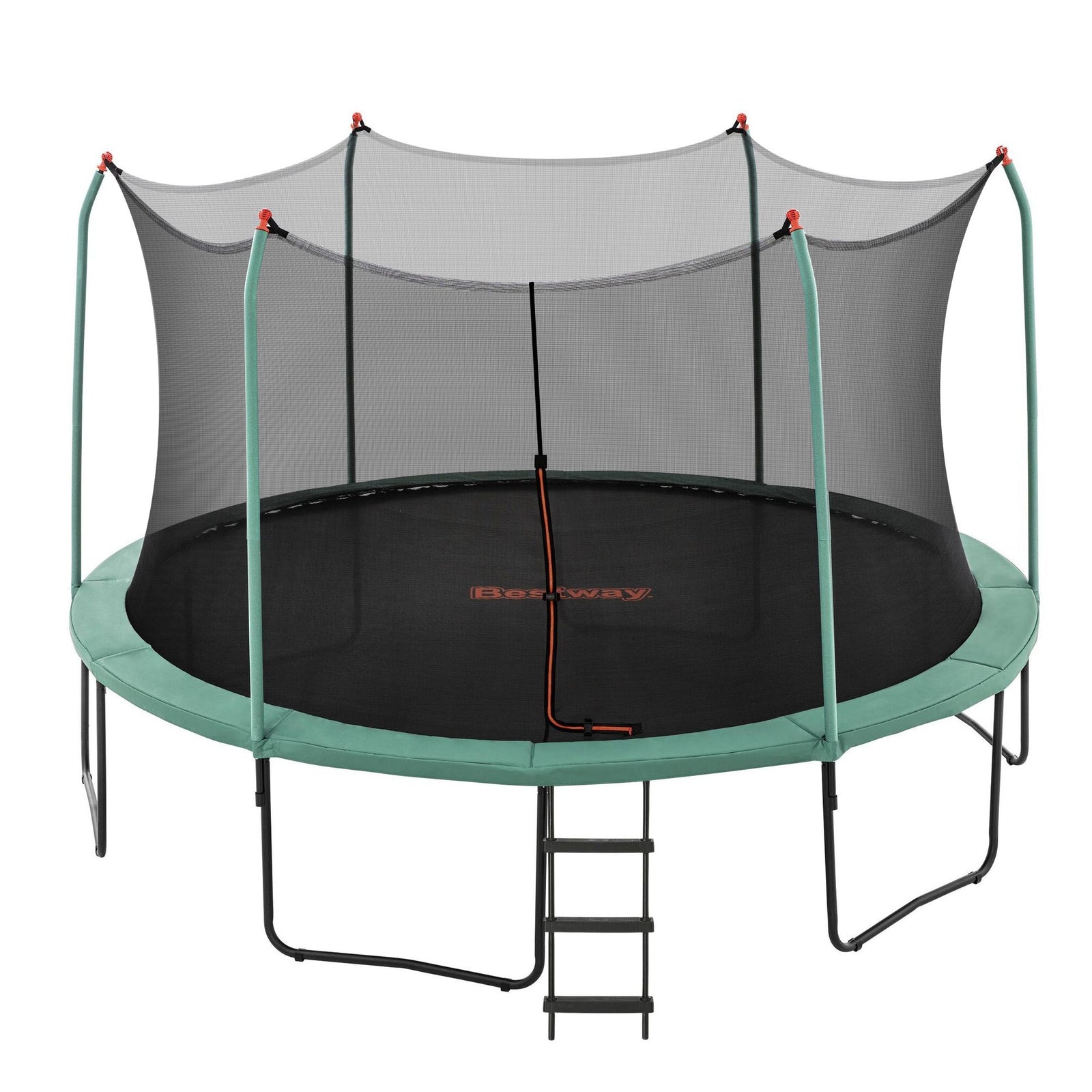 14ft Trampoline Kids Rebounder Safety Net Enclosure Outdoor Fitness 4.27m for Ages 6+