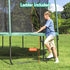 14ft Trampoline Kids Rebounder Safety Net Enclosure Outdoor Fitness 4.27m for Ages 6+
