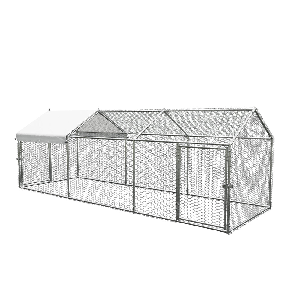 Alopet 3x1x1M Chicken Coop with Cover Poultry Cage Pet Hutch