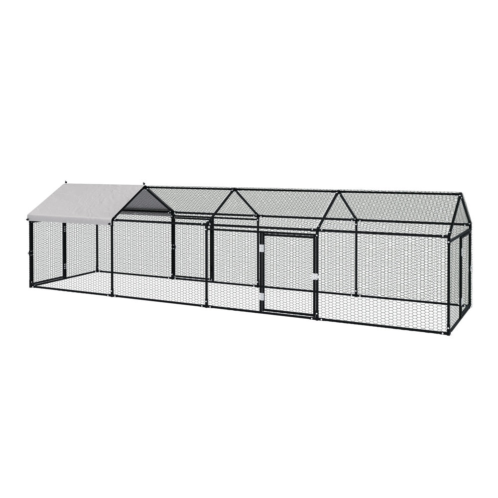 Alopet 4x1x1M Chicken Coop with Cover Poultry Cage Pet Hutch