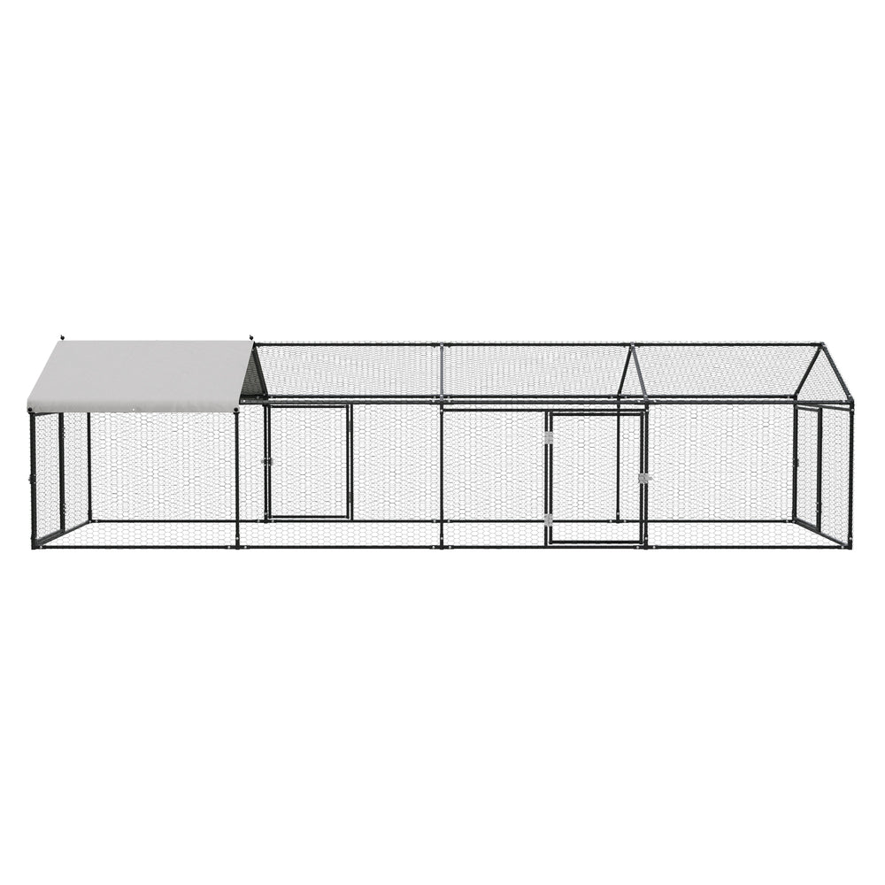 Alopet 4x1x1M Chicken Coop with Cover Poultry Cage Pet Hutch