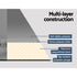 Weisshorn Self Inflating Camping Mat Single 6cm Foam Grey 189cm Carry Bag
