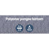 Weisshorn Self Inflating Camping Mat Single 6cm Foam Grey 189cm Carry Bag