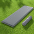 Weisshorn Self Inflating Camping Mat Single 6cm Foam Grey 189cm Carry Bag