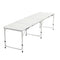 240cm Aluminium Folding Camping Table with Adjustable Height – Portable