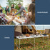 240cm Aluminium Folding Camping Table with Adjustable Height – Portable