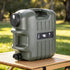 Weisshorn 25L Water Container with Tap Food Grade Camping Jerry Can, Green