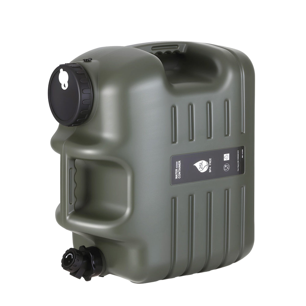 25L Water Container Jerry Can Bucket Camping Outdoor Storage Tank