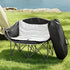 Weisshorn Camping Chair Double Folding Moon Chair Portable Seat 240KG