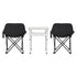 3pc Camping Table Chair Set Outdoor Folding Aluminium Portable Picnic