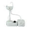 Portable Sink Wash Basin – 43L, Foot Pump, Waste Tank, Wheels, Soap & Towel Holder