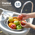 Portable Sink Wash Basin – 43L, Foot Pump, Waste Tank, Wheels, Soap & Towel Holder