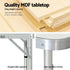 Folding Camping Table 60cm – Aluminium Portable Adjustable Height Outdoor