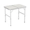 Folding Camping Table – 90cm Aluminium, Adjustable Height, Portable, 30kg Load