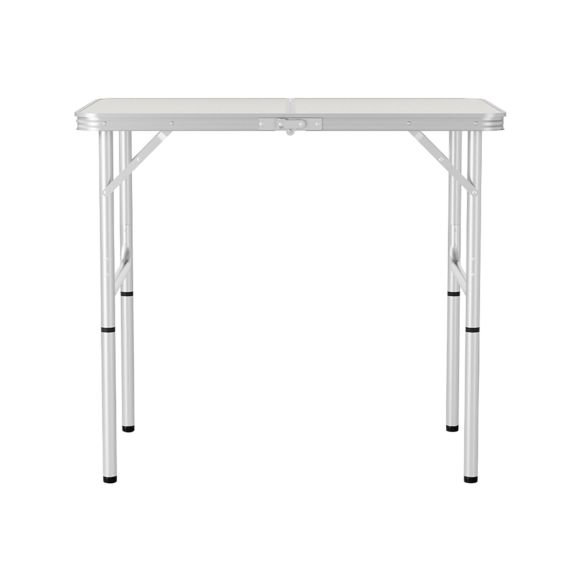 Folding Camping Table – 90cm Aluminium, Adjustable Height, Portable, 30kg Load