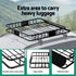 Universal Car Roof Rack Basket Luggage Vehicle Cargo Carrier 111cm Black