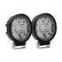 Pair LED Driving Lights 4.5 Inch Flood Spot Lights Car Truck SUV 12V 24V