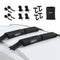 Kayak Roof Rack for Car, Universal Soft Roof Rack Pads for Surfboard SUP Canoe, Roof Bars for SUV Sedan without Side Rails, Portable Cross Bars with 4.5m Tie Down Straps & Ropes, 80kg Capacity