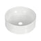 Bathroom Basin Vanity Sink Vessel Ceramic White Round Countertop 36cm