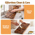 5-Star Chef Acacia Wooden Cutting Board End Grain Chopping Board