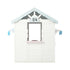 Mazam Kids Wooden Cubby House, Outdoor Playhouse with Windows & Magnetic Door
