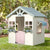 Mazam Kids Wooden Cubby House Outdoor Playhouse Backyard Play