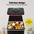 5L Compost Bin Kitchen Countertop Food Waste Caddy Black