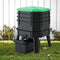 Compost Bin 4-Tray Stackable Worm Farm Composter with Liquid Fertiliser Tap