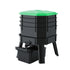 Compost Bin 4-Tray Stackable Worm Farm Composter with Liquid Fertiliser Tap