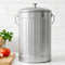 Compost Bin Kitchen Countertop Food Waste Caddy 6L Silver