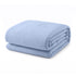 Giselle Cooling Throw Blanket 130x170cm Blue Double Sided Light Summer Throw