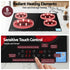 Ceramic Cooktop 5 Zones – 7600W, Touch Control, Dual Zone, Black Glass