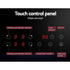 60cm Ceramic Cooktop – 4 Zones, Touch Control, 6000W, Black Glass