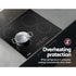 60cm Ceramic Cooktop – 4 Zones, Touch Control, 6000W, Black Glass