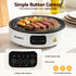 Devanti Ceramic Cooktop Electric Hot Plate Countertop Grill Cooker White