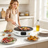 Devanti Ceramic Cooktop Electric Hot Plate Countertop Grill Cooker White