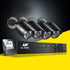 UL-Tech CCTV 4CH 1080P Security System 4 Cameras 2TB HDD DVR Outdoor IP66