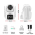 UL-Tech Wireless Security Camera Outdoor Indoor, 2.5K Dual Lens Pan Tilt, 4MP (2×2MP) IP Camera, Motion Detection, Auto-Tracking, Colour Night Vision, 2.4G WiFi, Two-Way Audio, Pet Baby Surveillance