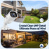 UL-Tech 4CH 5MP PoE NVR Security System, 4 Cameras, Dual-Light Colour Night Vision, Two-Way Audio, AI Motion Detection, IP65-Rated, No Monthly Fees, Wired CCTV Kit for Home, Indoor and Outdoor