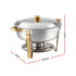 5-Star Chef 5L Chafing Dish Set 2-Pack, Food Warmer Catering Server Buffet