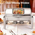 5 Star Chef 9L Chafing Dish Buffet Warmer Food Warmer Catering Server