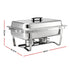Chafing Dish 8L 2-Pan Buffet Warmer Food Warmer Catering Server