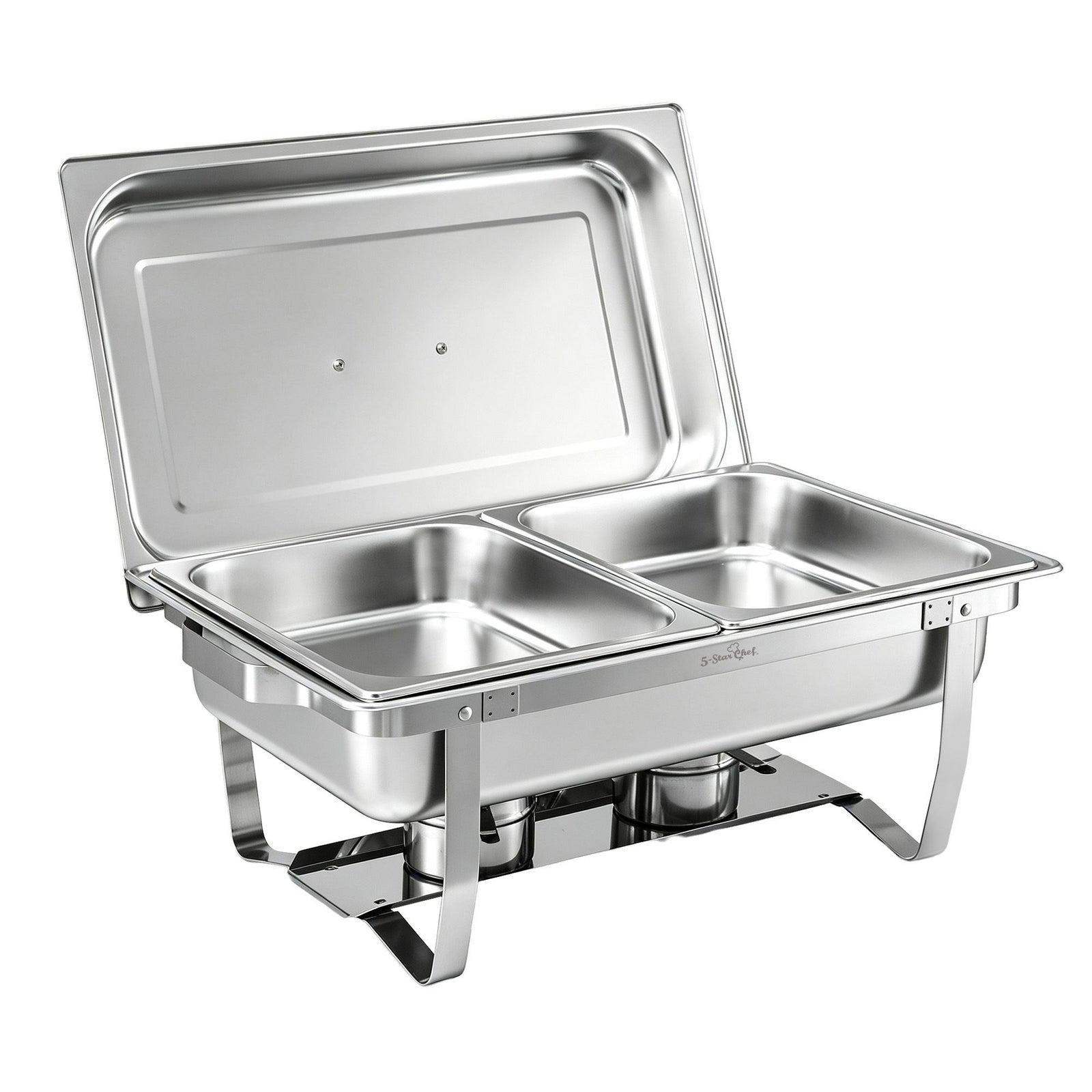 Chafing Dish 8L 2-Pan Buffet Warmer Food Warmer Catering Server