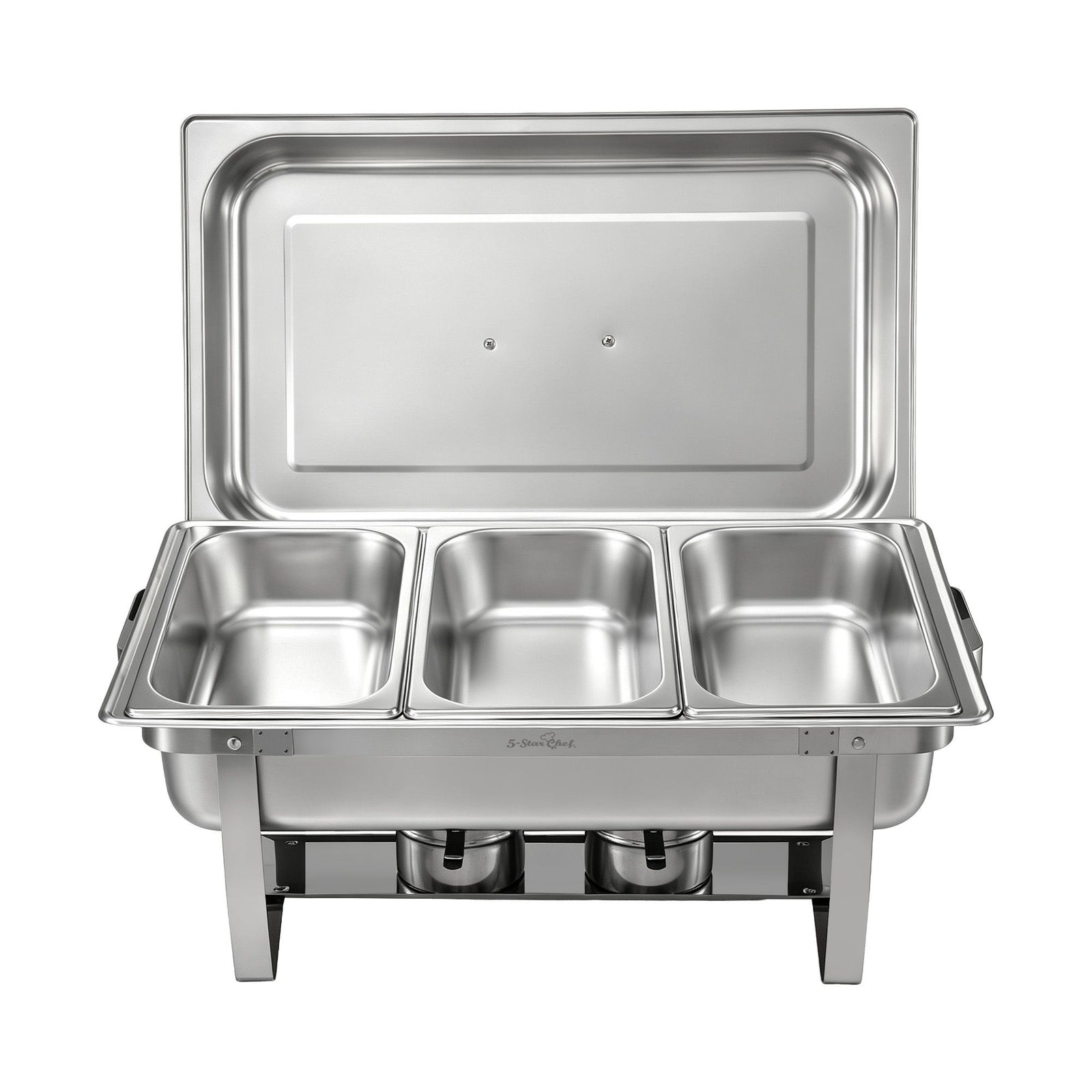 Chafing Dish 7.5L 3-Pan Buffet Warmer Food Warmer Catering Server